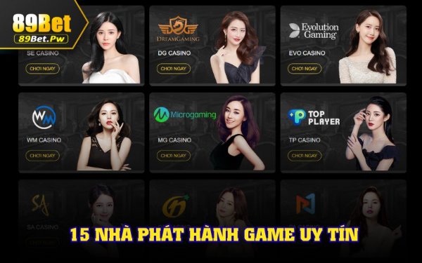  15 sảnh online hấp dẫn xứng đáng đầu tư