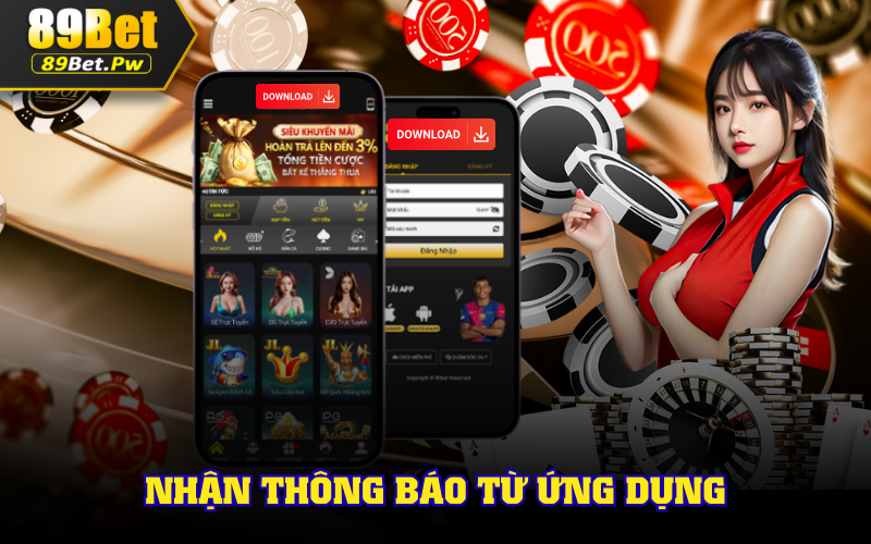 Nhận thông báo từ ứng dụng