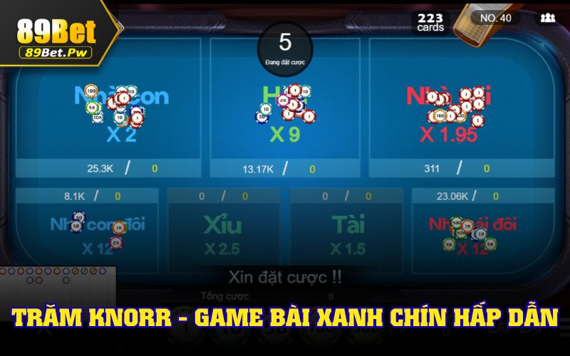 Trăm knorr - Game bài 89bet xanh chín hấp dẫn